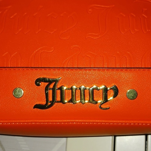 NWT 🍊Juicy Couture Dome Satchel
Crossbody Bright Tangerine 🧡 - Picture 13 of 13